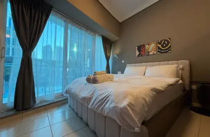 Apartment - Studio - 1 Bathroom for rent in Lake Terrace - JLT Cluster D - Jumeirah Lake Towers - Dubai
