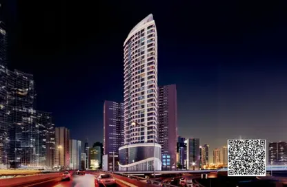 Apartment - 1 Bedroom - 2 Bathrooms for sale in Tower C1 - Ajman Pearl Towers - Ajman Downtown - Ajman