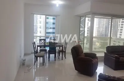 Living / Dining Room image for: Apartment - 2 Bedrooms - 4 Bathrooms for sale in Al Sheraa Tower - Lake Almas East - Jumeirah Lake Towers - Dubai, Image 1