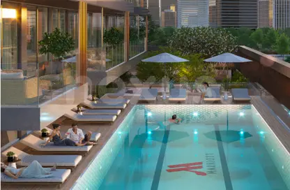 Apartment - 2 Bedrooms - 2 Bathrooms for sale in West Five Business Bay Residences - Business Bay - Dubai