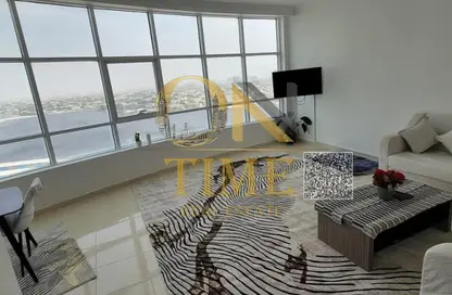 Apartment - 1 Bedroom - 2 Bathrooms for sale in Orient Tower 1 - Orient Towers - Al Bustan - Ajman