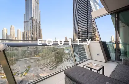 Apartment - 1 Bedroom - 2 Bathrooms for rent in Burj Vista 1 - Burj Vista - Downtown Dubai - Dubai
