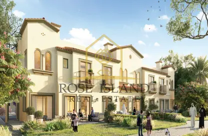 Townhouse - 2 Bedrooms - 3 Bathrooms for sale in Bloom Living - Zayed City (Khalifa City C) - Khalifa City - Abu Dhabi