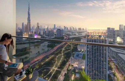 Apartment - 3 Bedrooms - 4 Bathrooms for sale in Design Quarter Tower A - Design Quarter - Dubai Design District - Dubai