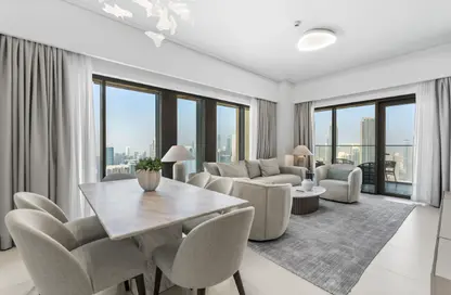 Apartment - 3 Bedrooms - 3 Bathrooms for rent in Burj Royale - Downtown Dubai - Dubai