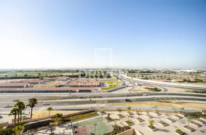 مكتب - استوديو للايجار في برج تشرشل للأعمال - أبراج تشرشل - الخليج التجاري - دبي