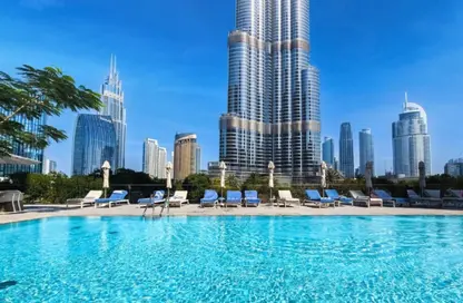 شقة - غرفة نوم - 2 حمامات للايجار في العنوان رزيدنسز برج الأوبرا دبي 1 - ذو ادراس ريزيدنس دبي أوبرا - دبي وسط المدينة - دبي