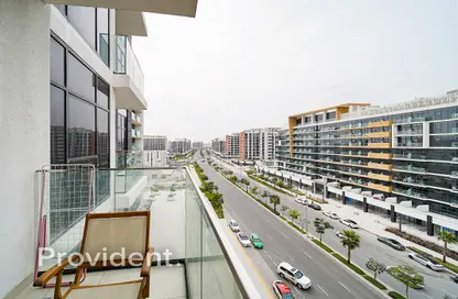 Apartment - Studio - 1 Bathroom for rent in AZIZI Riviera 46 - Meydan One - Meydan - Dubai