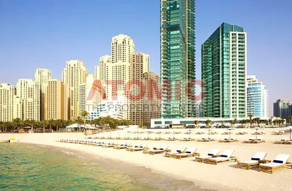 شقة - 2 غرف نوم - 3 حمامات للايجار في أمواج 3 - أمواج - مساكن شاطئ الجميرا - دبي