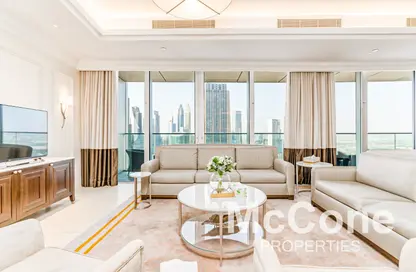 Apartment - 4 Bedrooms - 5 Bathrooms for rent in The Address BLVD Sky Collection - Downtown Dubai - Dubai