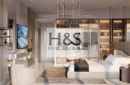 Apartment - Studio - 1 Bathroom for sale in Binghatti Amberhall - Jumeirah Village Circle - Dubai