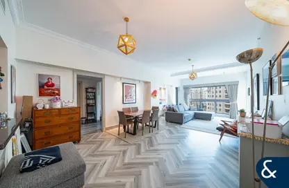 شقة - 2 غرف نوم - 2 حمامات للايجار في الميل الذهبي 1 - الميل الذهبي - نخلة جميرا - دبي