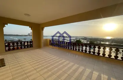 Terrace image for: Apartment - 4 Bedrooms - 4 Bathrooms for sale in Marina Apartments D - Al Hamra Marina Residences - Al Hamra Village - Ras Al Khaimah, Image 1