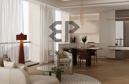 Apartment - Studio - 1 Bathroom for sale in Binghatti Skyhall - Business Bay - Dubai