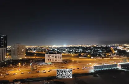 شقة - غرفة نوم - 2 حمامات للايجار في أبراج عجمان وان - الصوان - عجمان