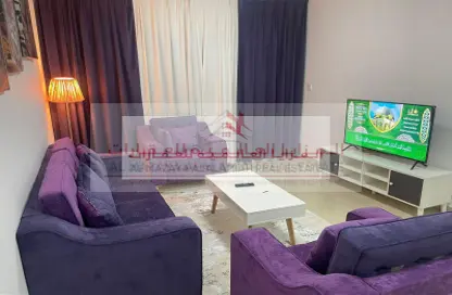 Apartment - 1 Bedroom - 2 Bathrooms for rent in Tiger 4 by ASAS - Al Khan - Sharjah