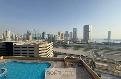 Apartment - 2 Bedrooms - 3 Bathrooms for rent in Danat Al Khan Tower - Al Khan Lagoon - Al Khan - Sharjah