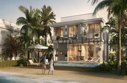 Outdoor House image for: Villa - 5 Bedrooms - 7 Bathrooms for sale in Ramhan Island Villas - Ramhan Island - Abu Dhabi, Image 1