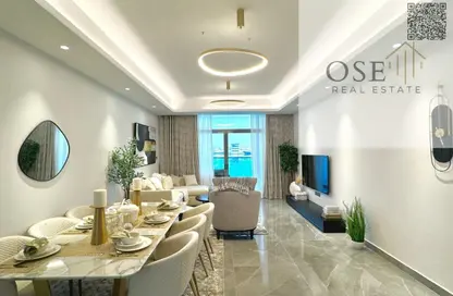 Apartment - 1 Bedroom - 2 Bathrooms for sale in Ajman Creek Towers - Al Rashidiya 1 - Al Rashidiya - Ajman