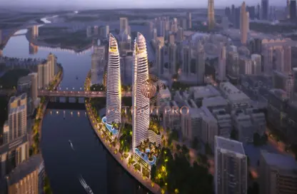 Apartment - 2 Bedrooms - 3 Bathrooms for sale in Canal Heights - Business Bay - Dubai