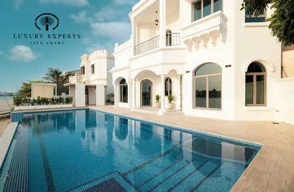 Villa - 4 Bedrooms - 5 Bathrooms for rent in Garden Homes Frond P - Garden Homes - Palm Jumeirah - Dubai
