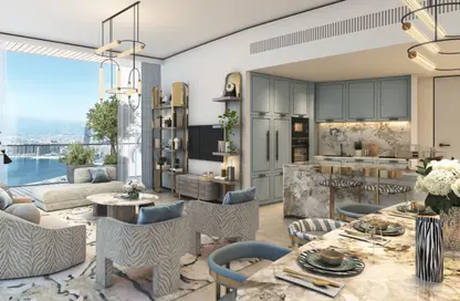Apartment - 1 Bedroom - 2 Bathrooms for sale in Tower A - Damac Bay - Dubai Harbour - Dubai