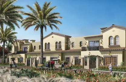 Townhouse - 2 Bedrooms - 3 Bathrooms for rent in Bloom Living - Zayed City (Khalifa City C) - Khalifa City - Abu Dhabi