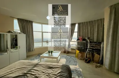 Apartment - 1 Bedroom - 2 Bathrooms for rent in Orient Tower 1 - Orient Towers - Al Bustan - Ajman