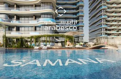 Pool image for: Apartment - 2 Bedrooms - 3 Bathrooms for sale in Samana Barari Views - Majan - Dubai, Image 1
