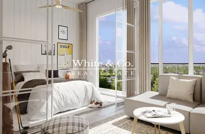 Room / Bedroom image for: Apartment - 1 Bedroom - 1 Bathroom for sale in Golfville - Dubai Hills Estate - Dubai, Image 1