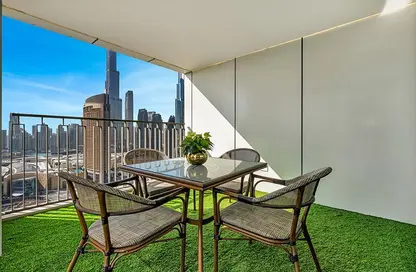 Apartment - 3 Bedrooms - 3 Bathrooms for rent in Downtown Views II Tower 1 - Downtown Views II - Downtown Dubai - Dubai