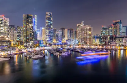 Apartment - 3 Bedrooms - 3 Bathrooms for rent in Paloma Tower - Marina Promenade - Dubai Marina - Dubai