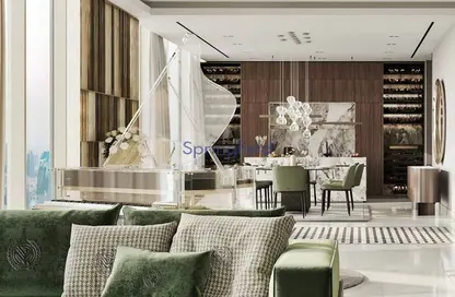 Apartment - 2 Bedrooms - 2 Bathrooms for sale in Aeternitas Tower - Dubai Marina - Dubai