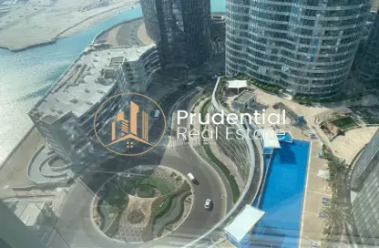 Apartment - 2 Bedrooms - 3 Bathrooms for rent in Sigma Towers - City Of Lights - Al Reem Island - Abu Dhabi
