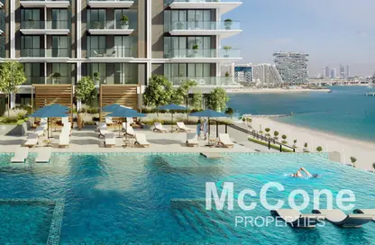 Water View image for: Apartment - 1 Bedroom - 1 Bathroom for sale in Beach Mansion - EMAAR Beachfront - Dubai Harbour - Dubai, Image 1