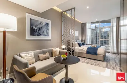 Apartment - Studio - 1 Bathroom for rent in PRIVE BY DAMAC (B) - DAMAC Maison Privé - Business Bay - Dubai