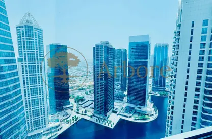 شقة - 2 غرف نوم - 1 حمام للايجار في خور الجميرا 1 - (JLT) مجمع X - أبراج بحيرة الجميرا - دبي