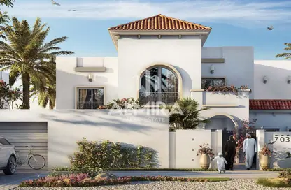 Outdoor House image for: Villa - 4 Bedrooms - 5 Bathrooms for sale in Fay Al Reeman II - Al Shamkha - Abu Dhabi, Image 1