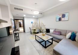 Living / Dining Room image for: Apartment - 1 bedroom - 2 bathrooms for rent in Satwa Road - Al Satwa - Dubai, Image 1