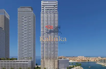 Apartment - 2 Bedrooms - 2 Bathrooms for sale in Beachgate by Address - EMAAR Beachfront - Dubai Harbour - Dubai