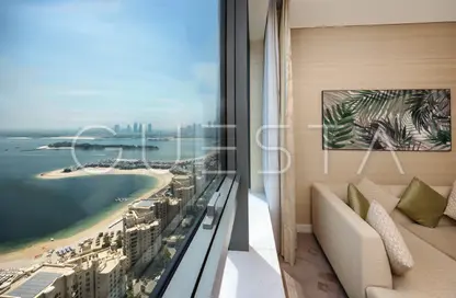 Apartment - 1 Bedroom - 1 Bathroom for rent in The Palm Tower - Palm Jumeirah - Dubai