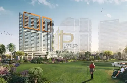 Apartment - 2 Bedrooms - 3 Bathrooms for sale in Golf Greens 1 - Tower B - Golf Greens - DAMAC Hills - Dubai