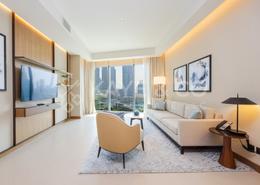 Living Room image for: Apartment - 3 bedrooms - 3 bathrooms for rent in The Address Residences Dubai Opera Tower 1 - The Address Residences Dubai Opera - Downtown Dubai - Dubai, Image 1