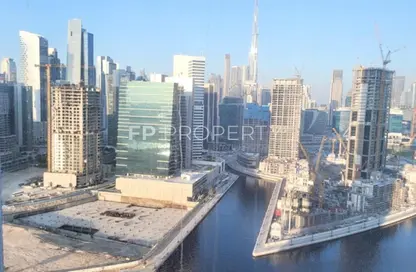 Office Space - Studio - 1 Bathroom for rent in Churchill Executive Tower - Churchill Towers - Business Bay - Dubai