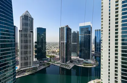 Apartment - 1 Bedroom - 2 Bathrooms for rent in Jumeirah Bay X1 - JLT Cluster X - Jumeirah Lake Towers - Dubai