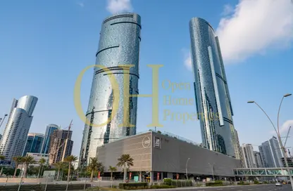 Outdoor Building image for: Office Space - Studio - 3 Bathrooms for sale in Sky Tower - Shams Abu Dhabi - Al Reem Island - Abu Dhabi, Image 1