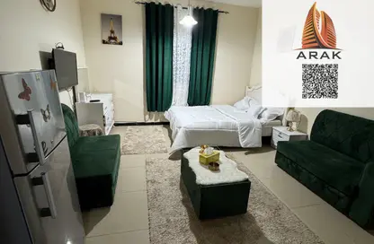Apartment - Studio - 1 Bathroom for rent in Al Naemiya Tower 1 - Al Naemiya Towers - Al Nuaimiya - Ajman