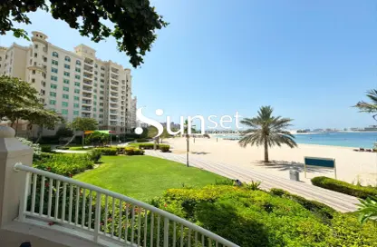 Apartment - 2 Bedrooms - 3 Bathrooms for rent in Jash Falqa - Shoreline Apartments - Palm Jumeirah - Dubai