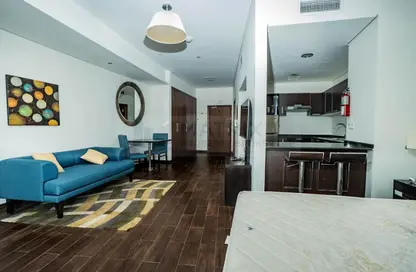 Apartment - Studio - 1 Bathroom for rent in The Matrix - Dubai Sports City - Dubai