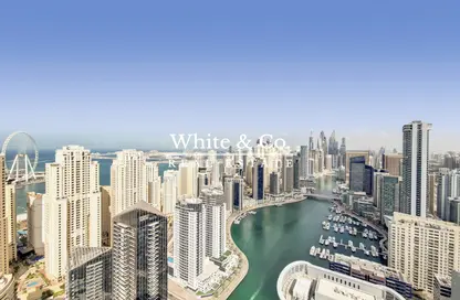 Apartment - 4 Bedrooms - 5 Bathrooms for rent in Stella Maris - Dubai Marina - Dubai